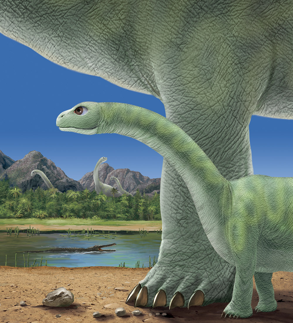 アルゼンチノサウルス　Argentinosaurus